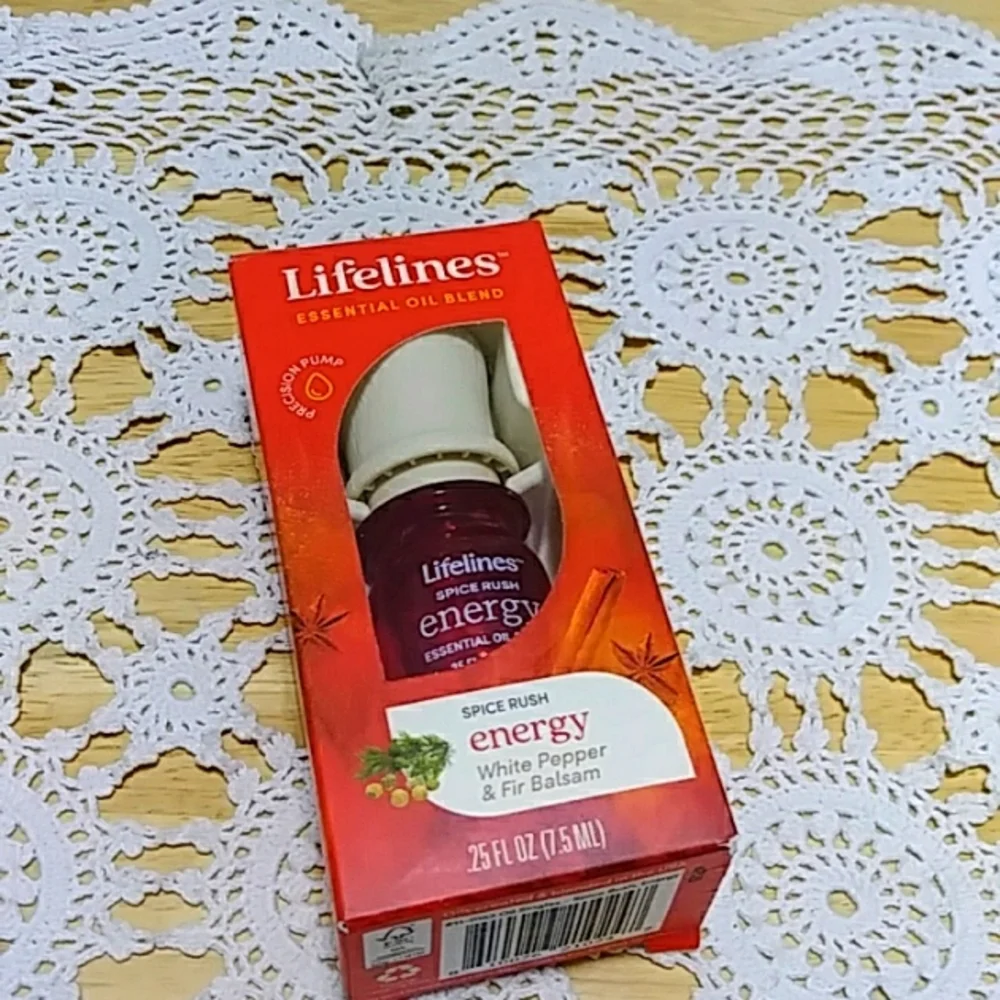 Lifelines Spice Rush Energy Essential Oil Blend